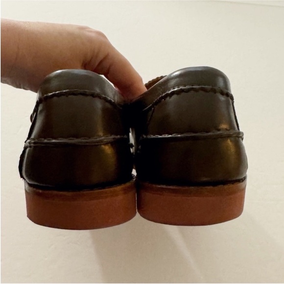 Allen Edmonds AE Sedona Brown Leather Loafers Size 13B - Picture 5 of 8